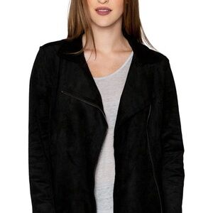 Velvet by Graham & Spencer Black Leather Jacket